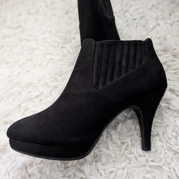 Faux Suede Booties - Picture 6 of 9